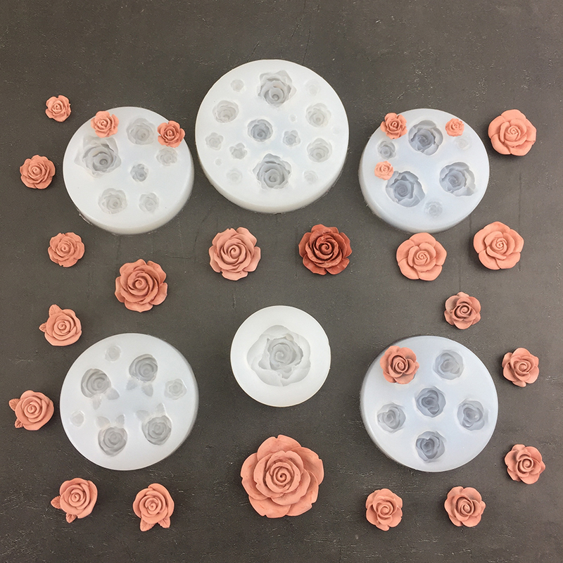 3D Rose Flower Shape Leaf Sili - Candle Making Tutorial ulasan dan harga