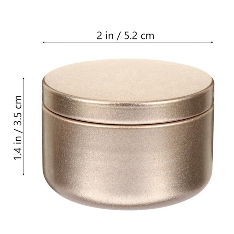 AT43-72 Pcs Candle Jar Decorat - Candle Making Jug ulasan dan harga