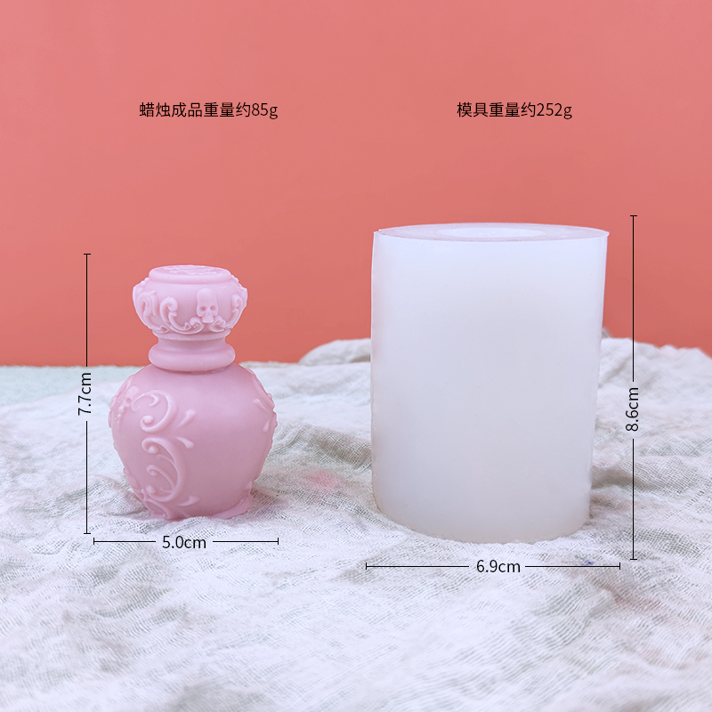 3D retro perfume bottle aromat - Candle Making And Perfume ulasan dan harga